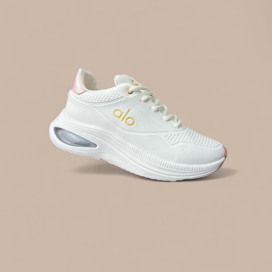 Tenis Alo blanco talco