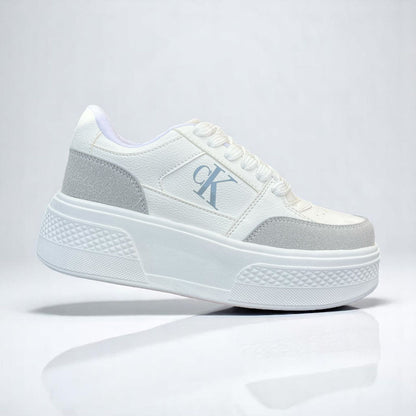 Tenis CK Blanco x Gris